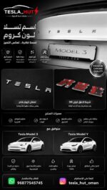 NEW 3D Letters Tesla Logo - Image 3